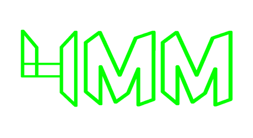 4MM Abbreviated Text Logo in Green